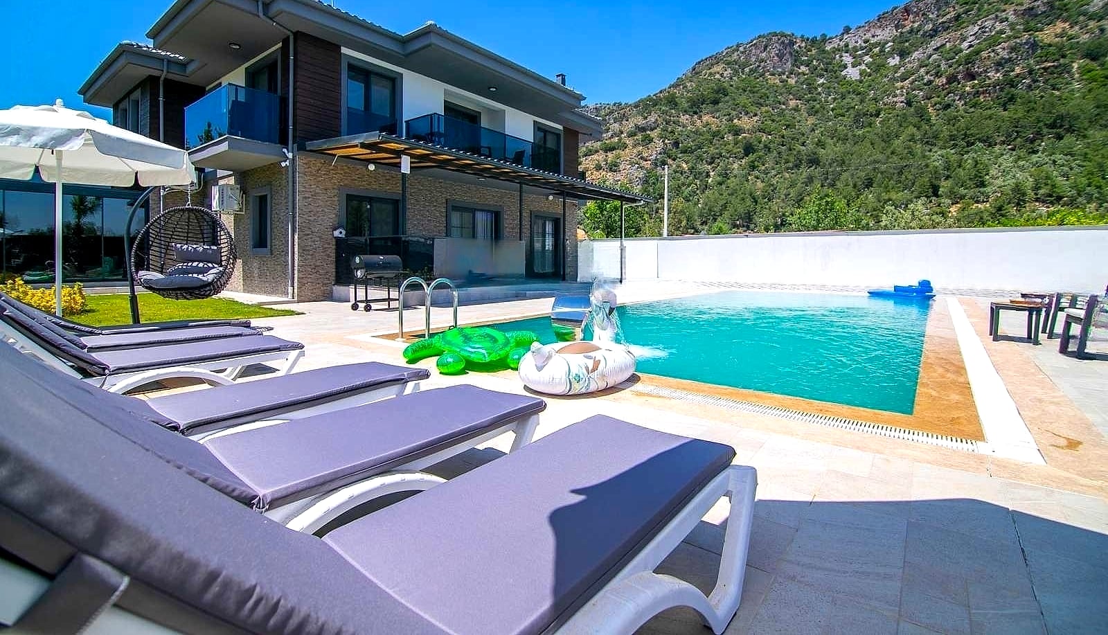 The villa